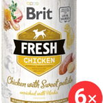 Brit Fresh Chicken with Sweet Potato 6 × 400 g