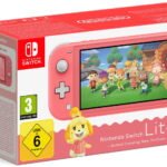 Nintendo Nintendo Switch Lite - Coral + Animal Crossing New Horizons