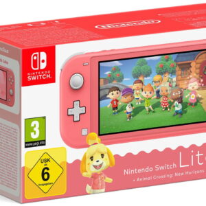 Nintendo Nintendo Switch Lite - Coral + Animal Crossing New Horizons